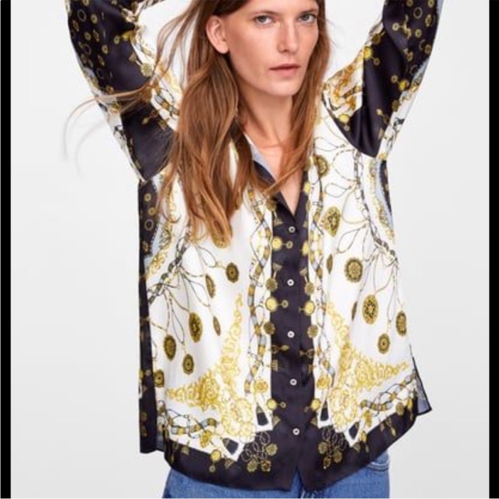 Zara button up - Picture 3 of 3